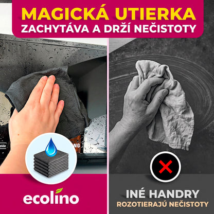 Magická utierka Ecolino z mikrovlákna (Sada 5 kusov)