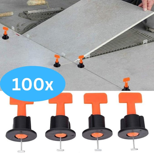 Distancie pre dlažbu a obkladačky (sada 100 kusov)